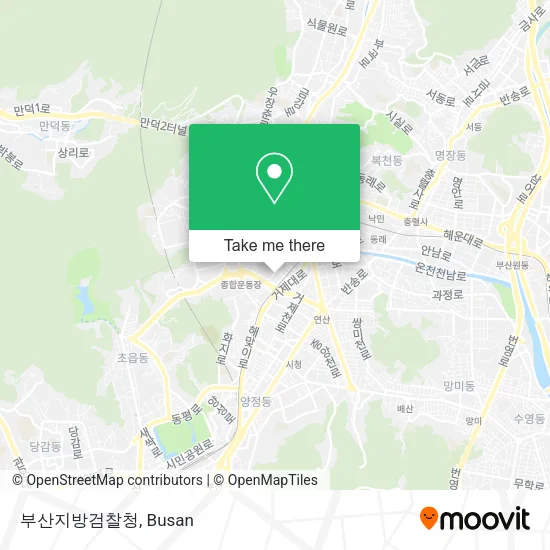 부산지방검찰청 map
