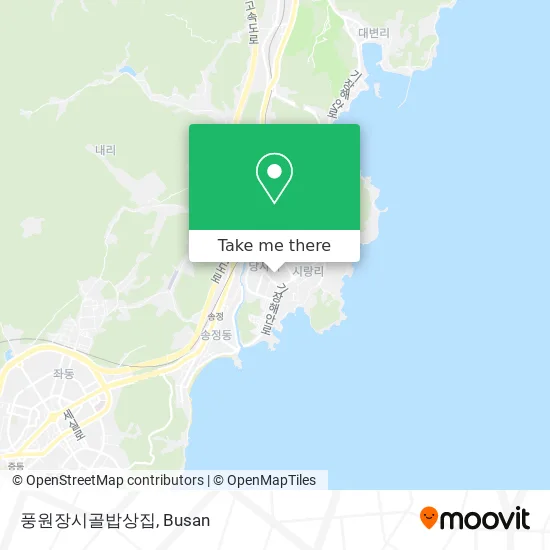 풍원장시골밥상집 map