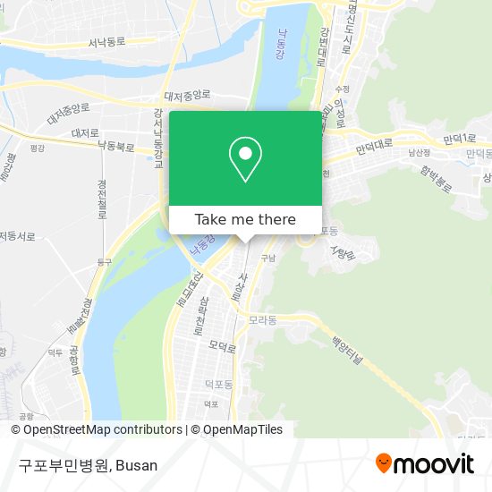 구포부민병원 map