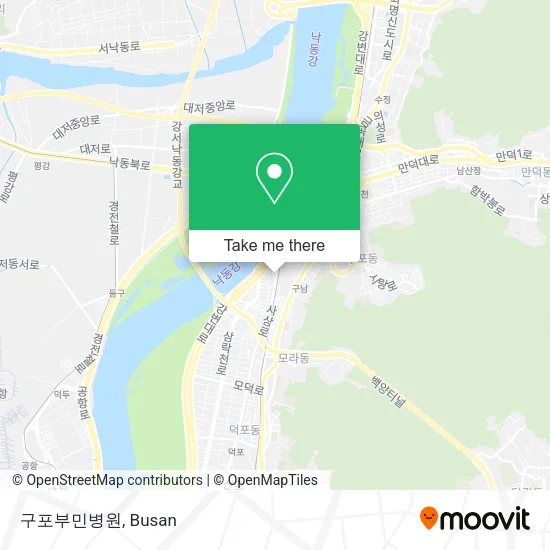 구포부민병원 map
