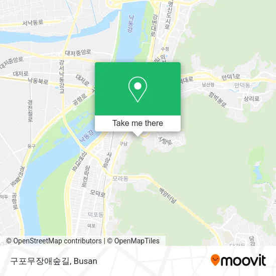구포무장애숲길 map