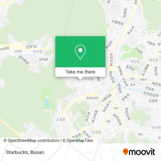 Starbucks map
