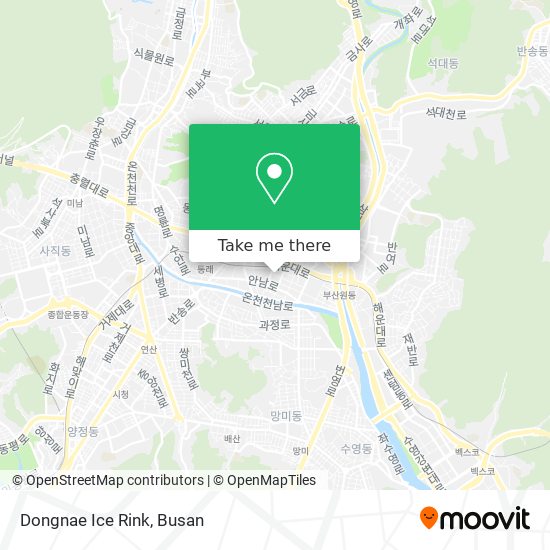 Dongnae Ice Rink map