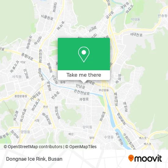 Dongnae Ice Rink map