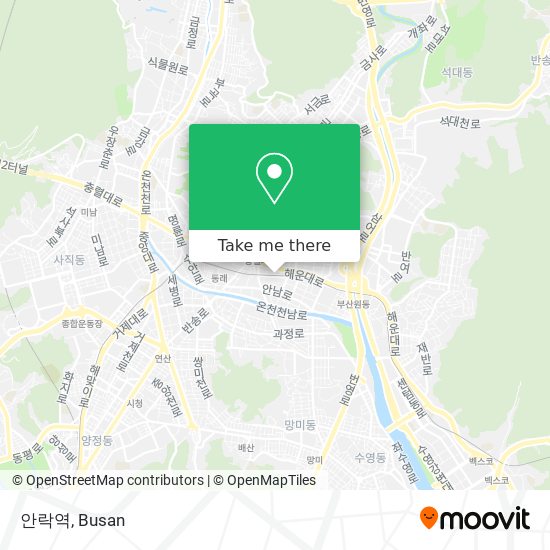 안락역 map