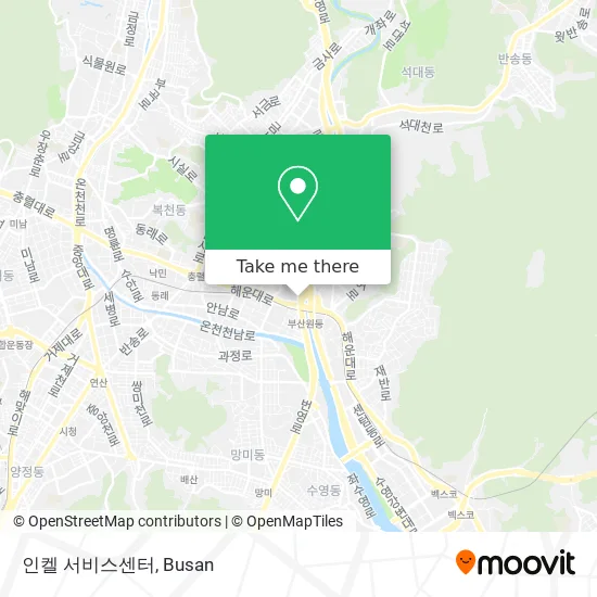 인켈 서비스센터 map