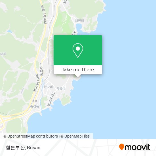힐튼부산 map