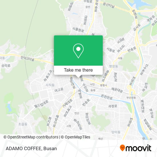 ADAMO COFFEE map