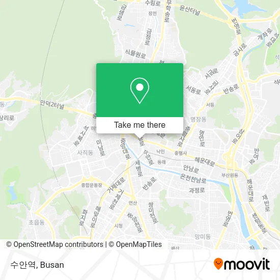 수안역 map