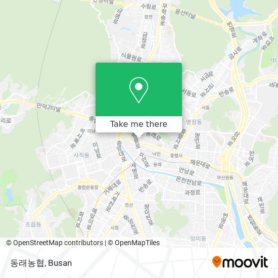 동래농협 map