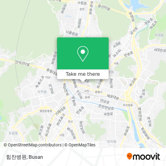 힘찬병원 map