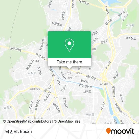 낙민역 map