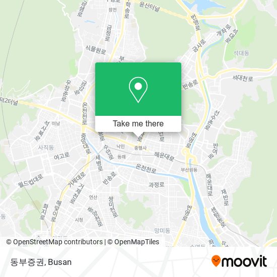How to get to 동부증권 in 동구Nae by Metro or Bus?