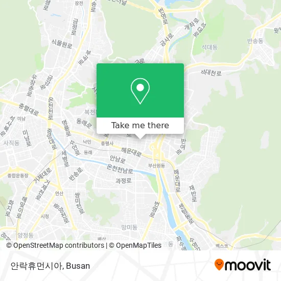 안락휴먼시아 map