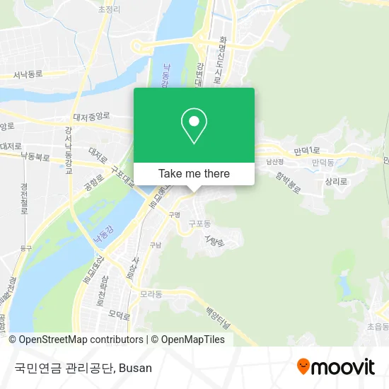 국민연금 관리공단 map