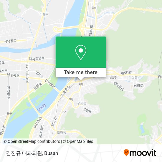 김진규 내과의원 map