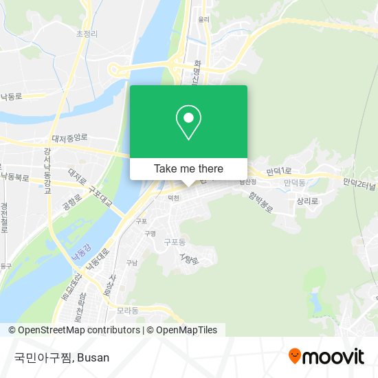국민아구찜 map