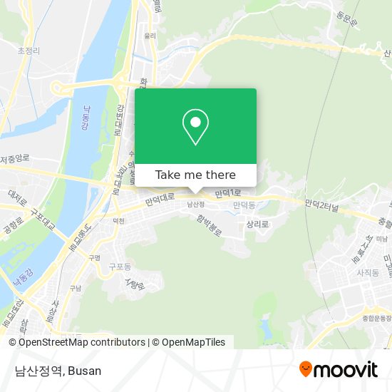 남산정역 map