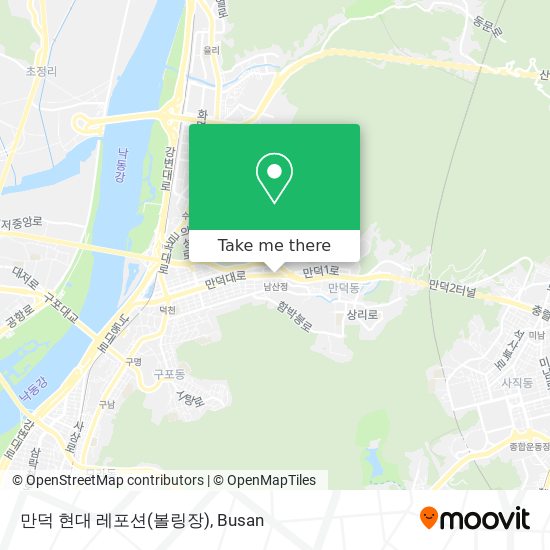만덕 현대 레포션(볼링장) map