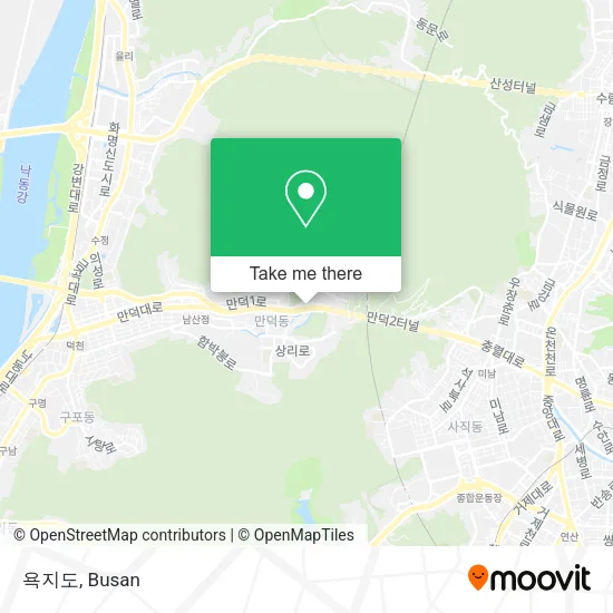 욕지도 map