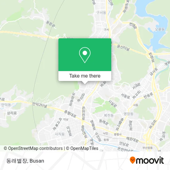 동래별장 map