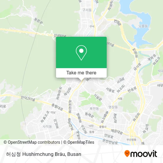 허심청 Hushimchung Bräu map