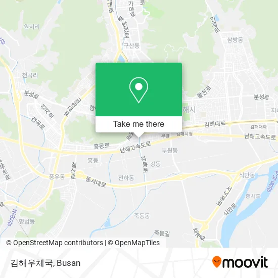 김해우체국 map