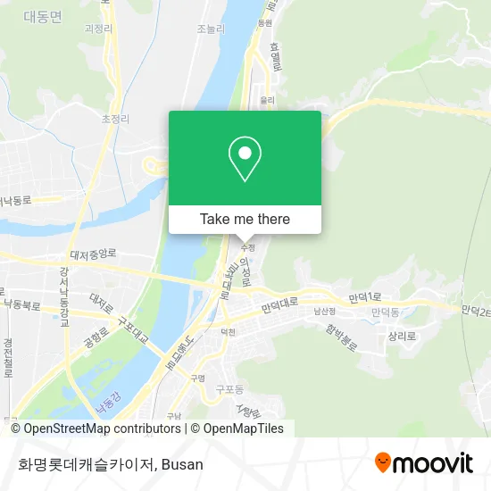 화명롯데캐슬카이저 map