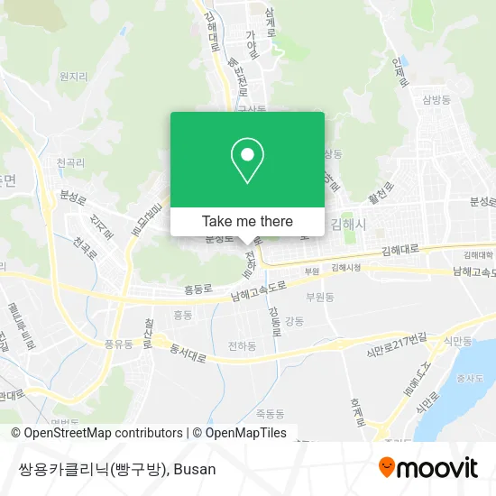 쌍용카클리닉(빵구방) map