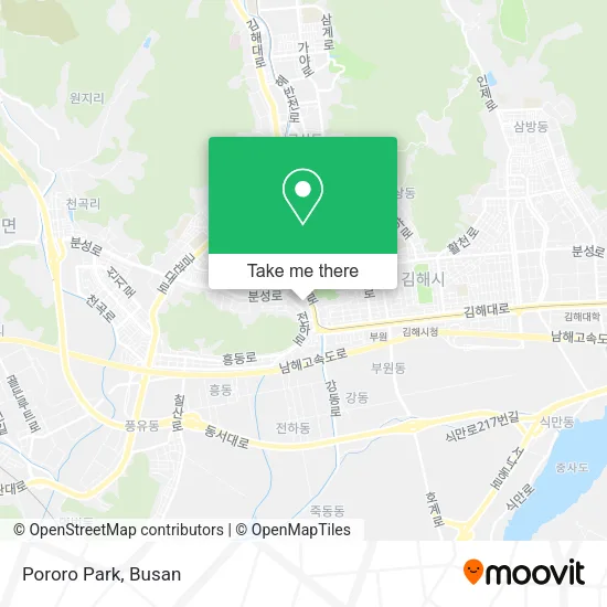 Pororo Park map