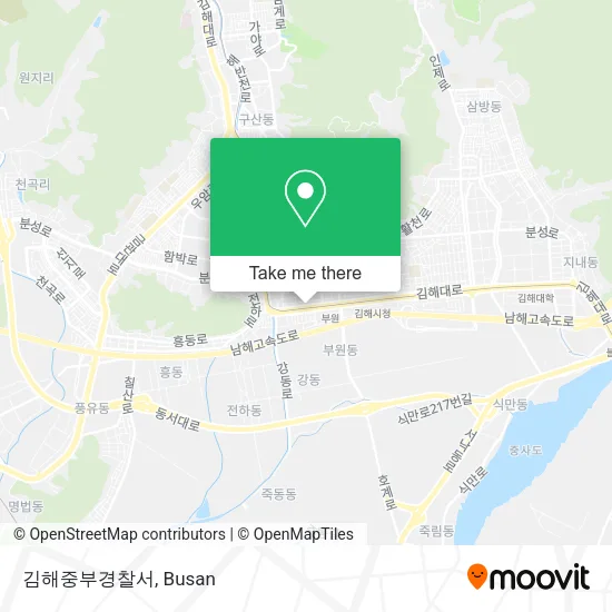 김해중부경찰서 map