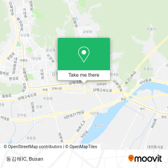 동김해IC map