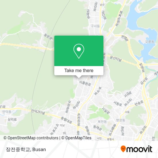 장전중학교 map
