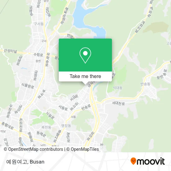 예원여고 map