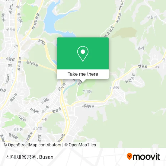 석대체육공원 map