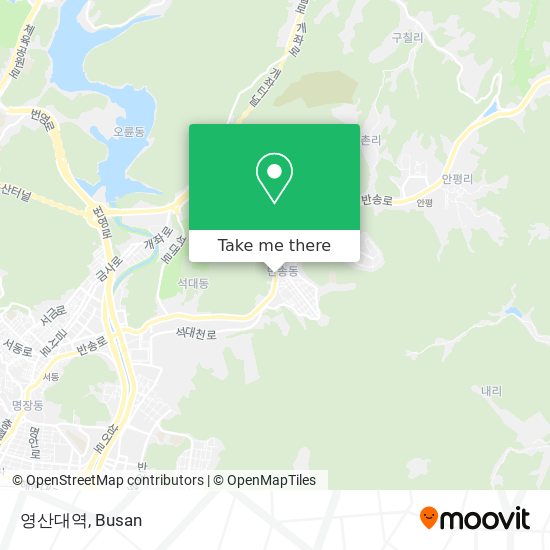 영산대역 map