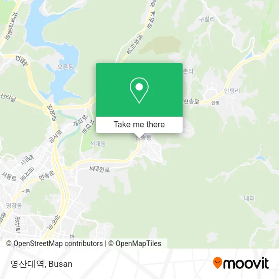 영산대역 map