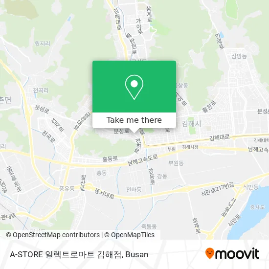 A-STORE 일렉트로마트 김해점 map