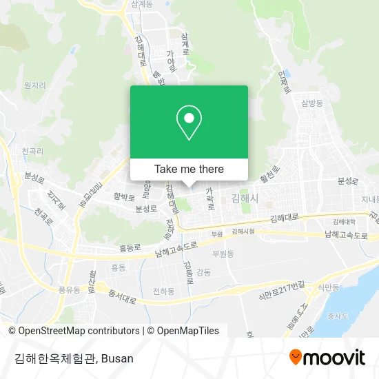 김해한옥체험관 map