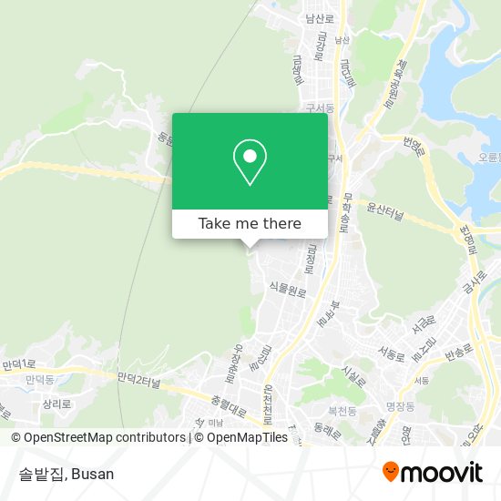 솔밭집 map