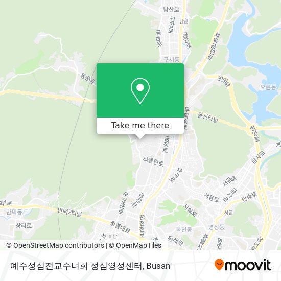 예수성심전교수녀회 성심영성센터 map