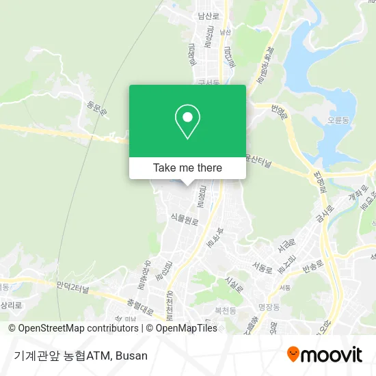 기계관앞 농협ATM map