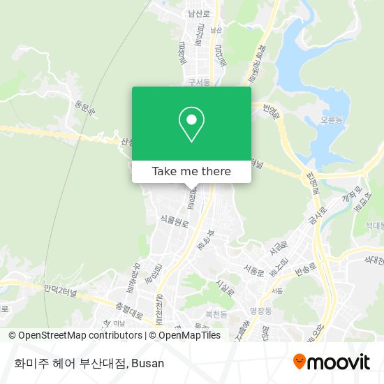 화미주 헤어 부산대점 map