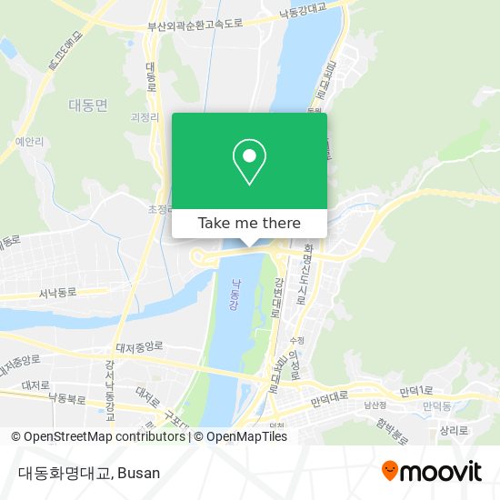 대동화명대교 map