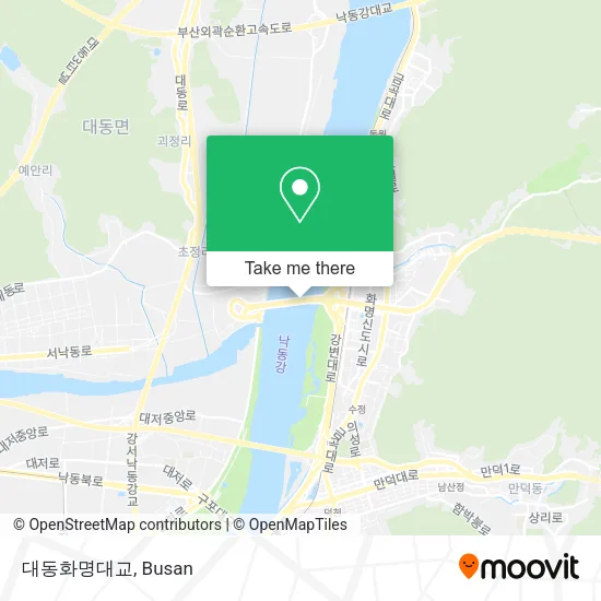 대동화명대교 map