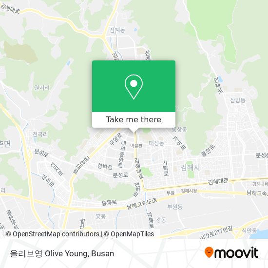 올리브영 Olive Young map