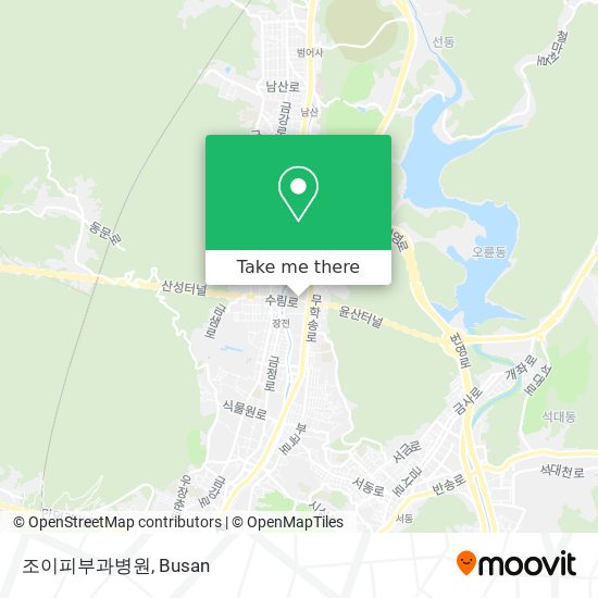 조이피부과병원 map