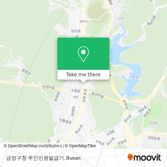 금정구청 무인민원발급기 map