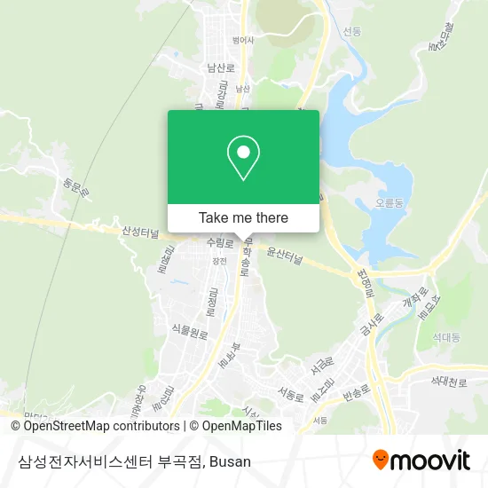 삼성전자서비스센터 부곡점 map