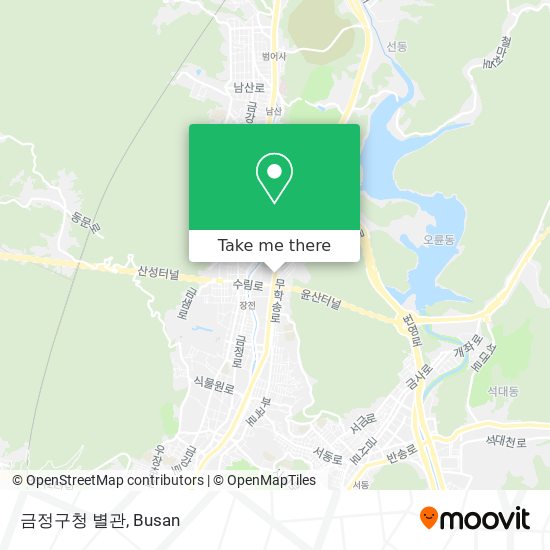 금정구청 별관 map